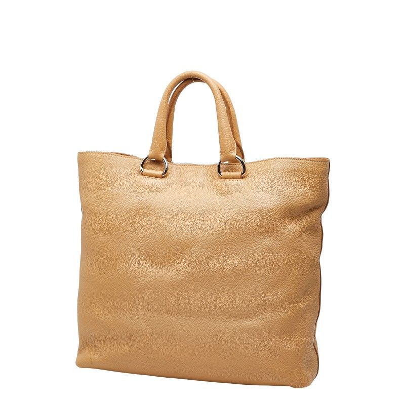 Prada Bn1713 Beige Leather Women's Prada