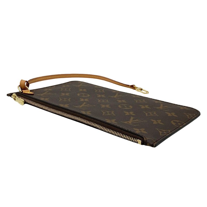 Louis Vuitton Neverfull MM Pouch Only Pouch Monogram Canvas M40995 Brown Sf2199