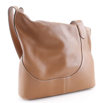 Loewe L Logo Calf Brown Women Shoulder Bag