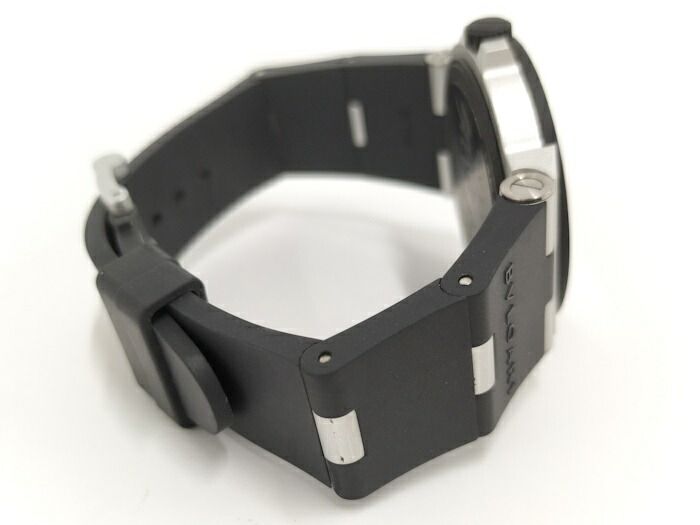 Bvlgari Aluminum Steve Aoki Limited Aluminum Automatic White Dial Rubber Black