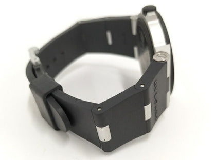 Bvlgari Aluminum Steve Aoki Limited Aluminum Automatic White Dial Rubber Black