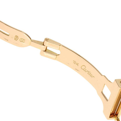 Cartier VLC Louis Cartier Vendome LM Diamond Wristwatch 18K Yellow Gold 18K