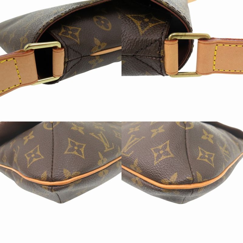 Louis Vuitton Monogram Musette M51256 Shoulder Bag LV 0155louis Vuitton