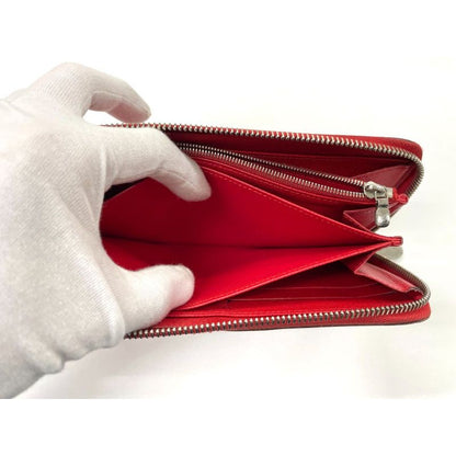 Louis Vuitton Epi Zippy Wallet Round Zip Long Coclico Red — view 14