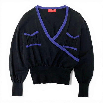 Balenciaga Long Sleeve Knit Cardigan Bblogo Deformed — view 2