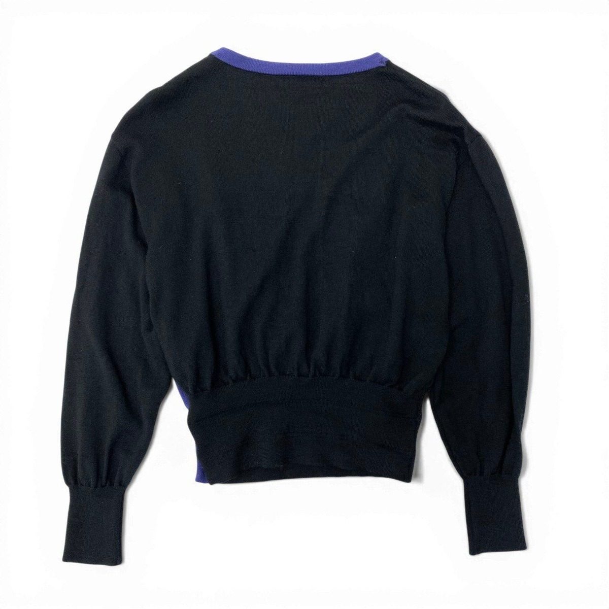 Balenciaga Long Sleeve Knit Cardigan Bblogo Deformed — view 3