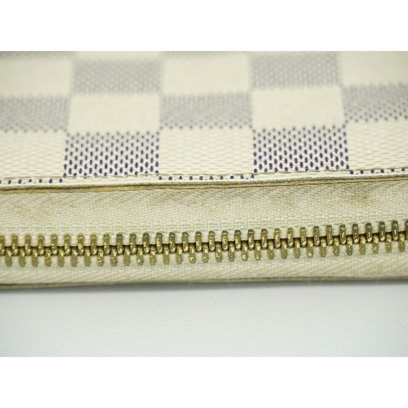 Louis Vuitton Zippy Wallet Damier Azur Long — view 7