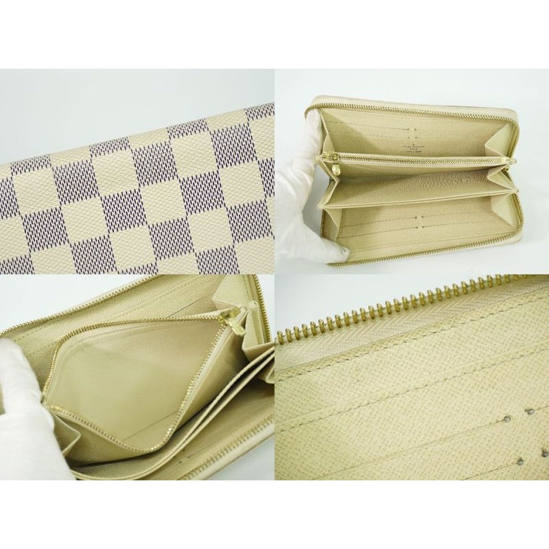Louis Vuitton Zippy Wallet Damier Azur Long — view 8