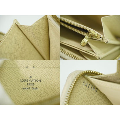 Louis Vuitton Zippy Wallet Damier Azur Long — view 9