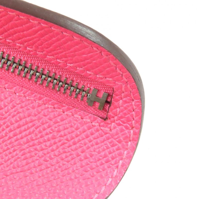 Hermes 073760ck8w Vaux-epson Rose Azalea Surf Motif Pencil Case Pencil Case