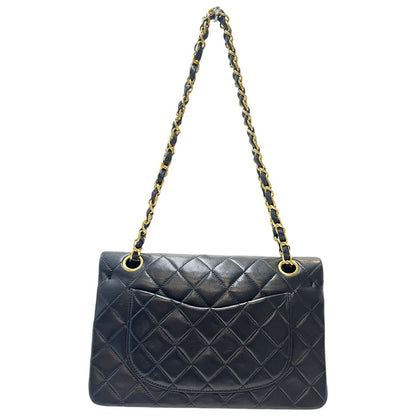 Chanel Shoulder Bag Quilted Double Flap Lambskin — view 2