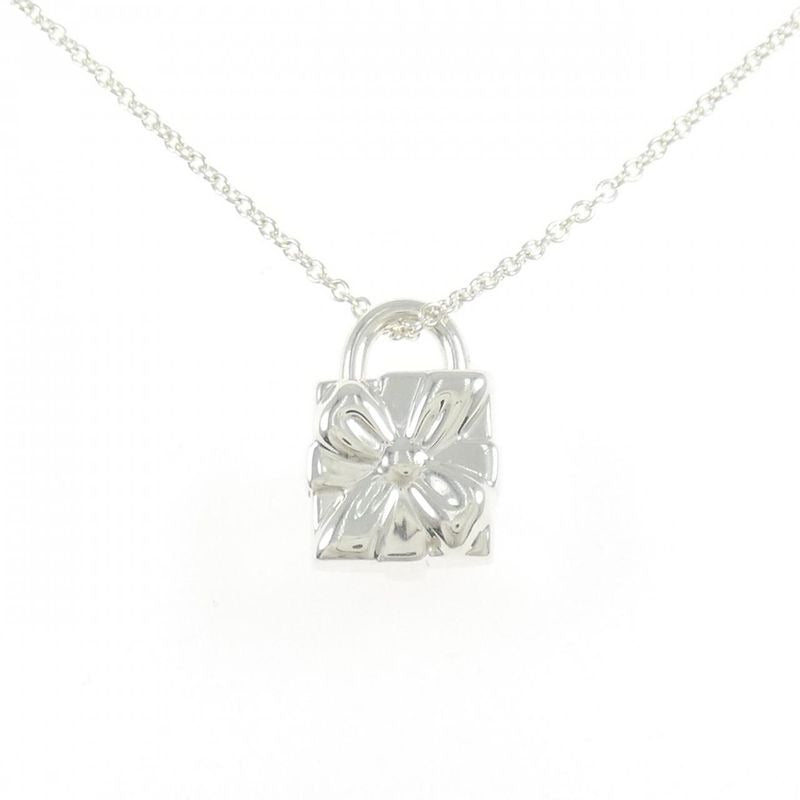 Tiffany & Co Bow Box Necklace