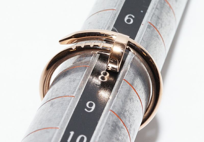 Cartier Rings 18K Pink Gold Juste Un Clou Ring SM B42258