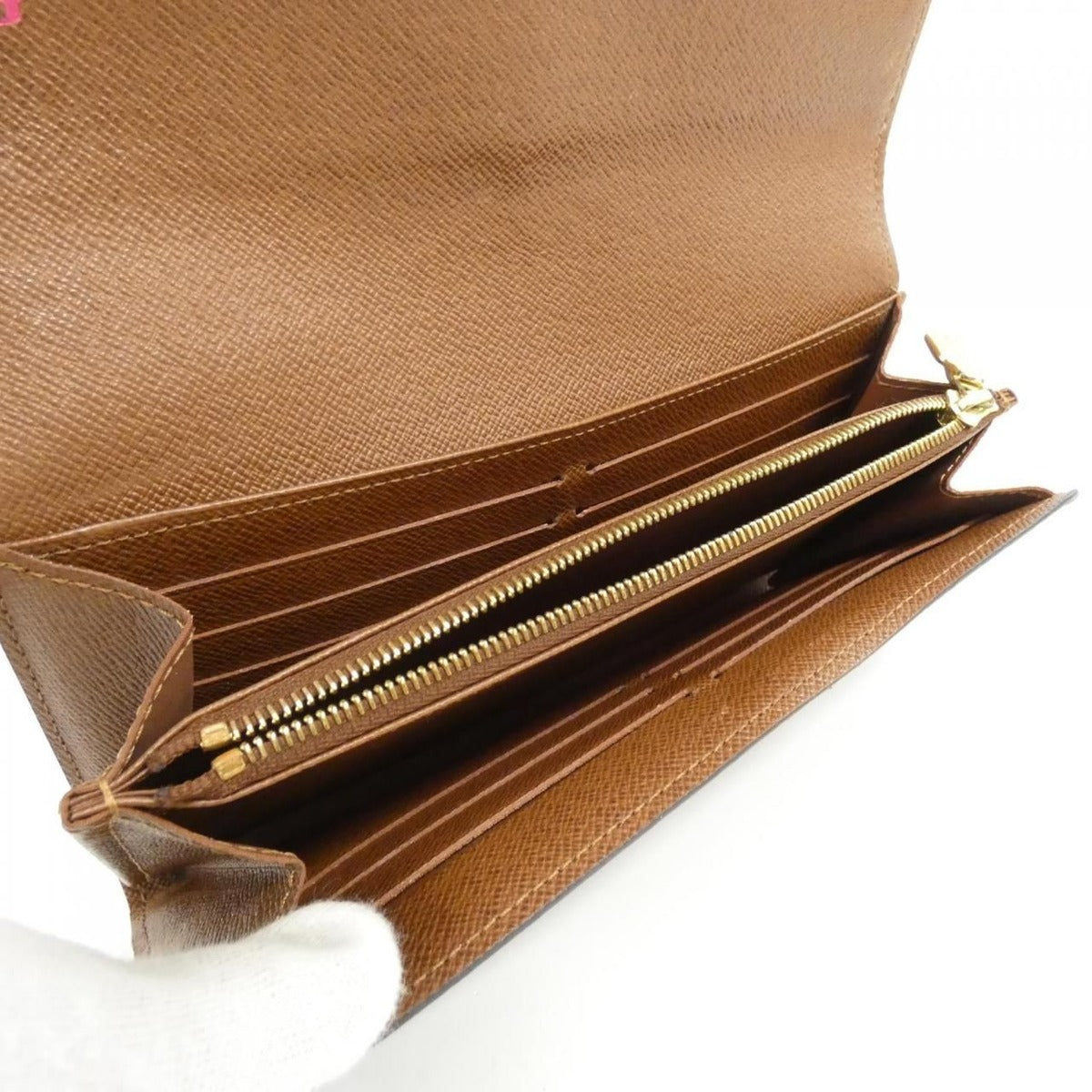 Louis Vuitton Monogram Portefeuille Sarah Wallet — view 10