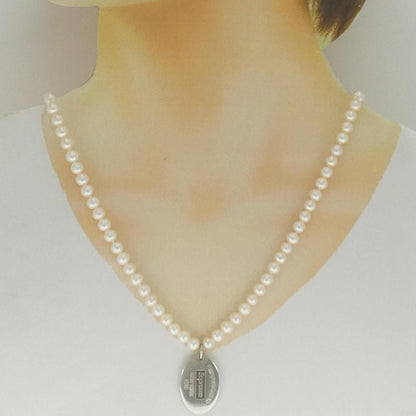 Tiffany & Co Oval Tag Necklace — view 6
