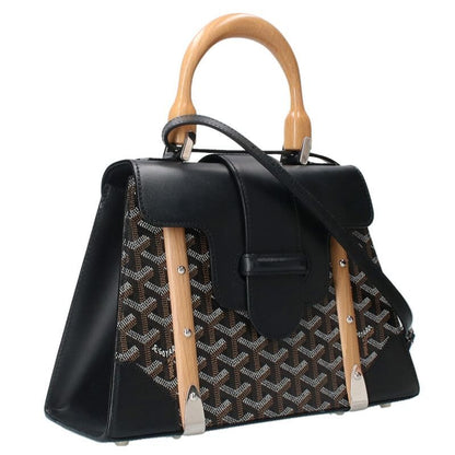 Goyard Saigon PM PVC Leather 2WAY Shoulder Bag Ladies PM