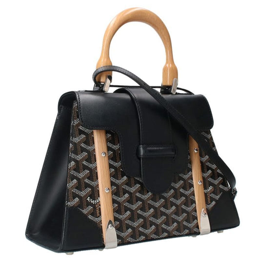 Goyard Saigon PM PVC Leather 2WAY Shoulder Bag Ladies PM