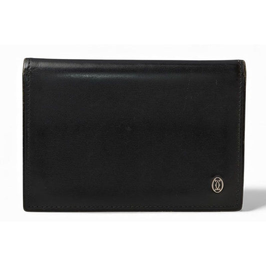 Cartier Card Case Business Holder Pass Pasha Calf