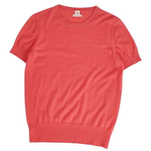 Hermes Knit Sweater Short Sleeves Cashmere