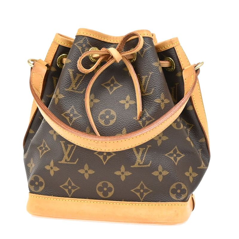 Louis Vuitton Mini Noe Handbag Nano Noe Monogram Leather M42227 631ka826