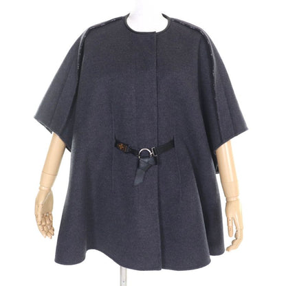 Louis Vuitton Fgc038qwe Wool-silk Blend With Belt Monogram Leather Used Winged