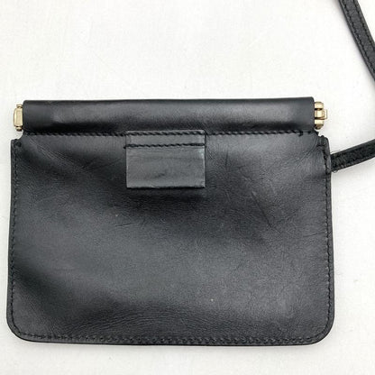 Gucci 95332 Shoulder Bag Handbag Large Bag Beige Black Canvas Leather Fashion