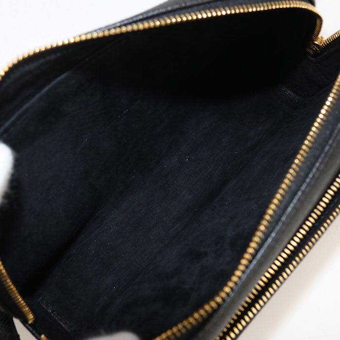 DIOR Crossbody Shoulder Bag Leather Women