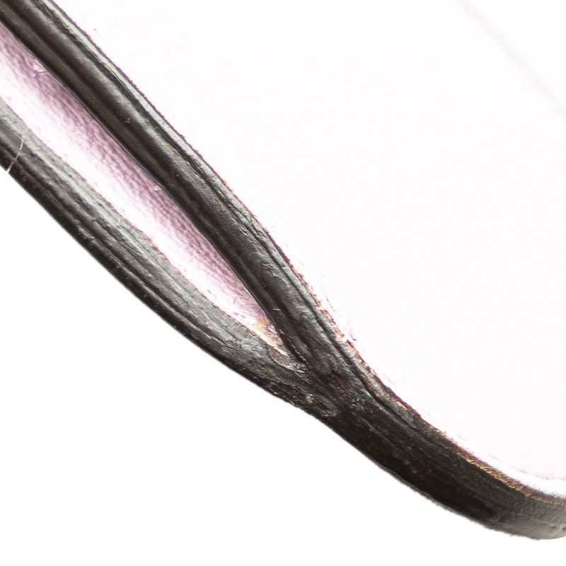 Fendi Peek-a-phone Shoulder Bag Phone Case Purple Brown Leather Women's Fendi