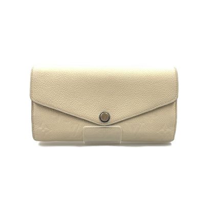 Louis Vuitton Monogram Empreinte Portefeuille Sarah Bifold Long Wallet M63930