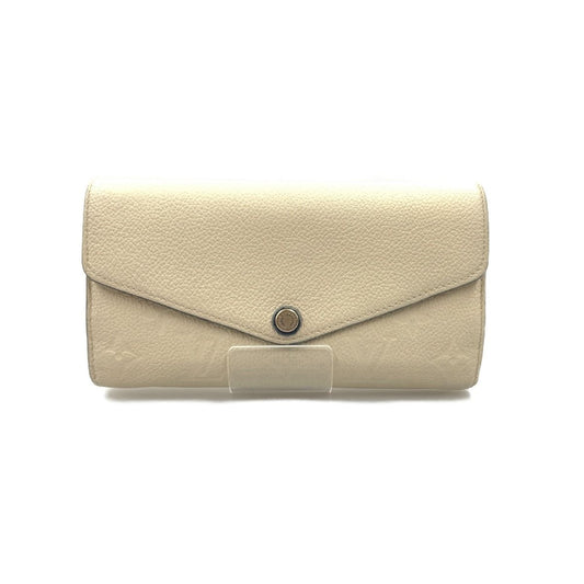 Louis Vuitton Monogram Empreinte Portefeuille Sarah Bifold Long Wallet M63930