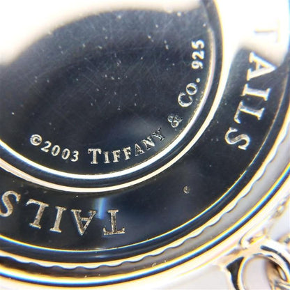 Tiffany & Co Tiffany & Co Heads TAIL Coin Medal Necklace Sv925 166g Silver 2003