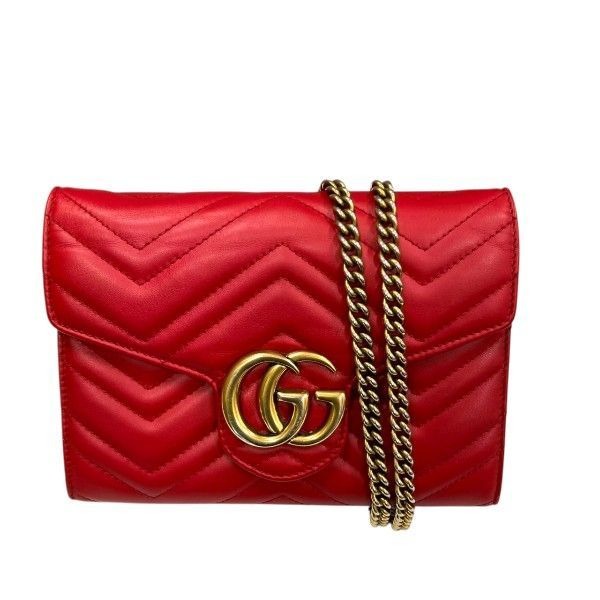 Gucci GG Marmont Wallet Chain