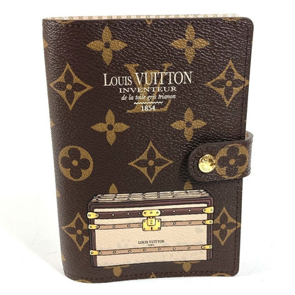 Louis Vuitton Notebook Cover Agenda PM Monogram Canvas Brown