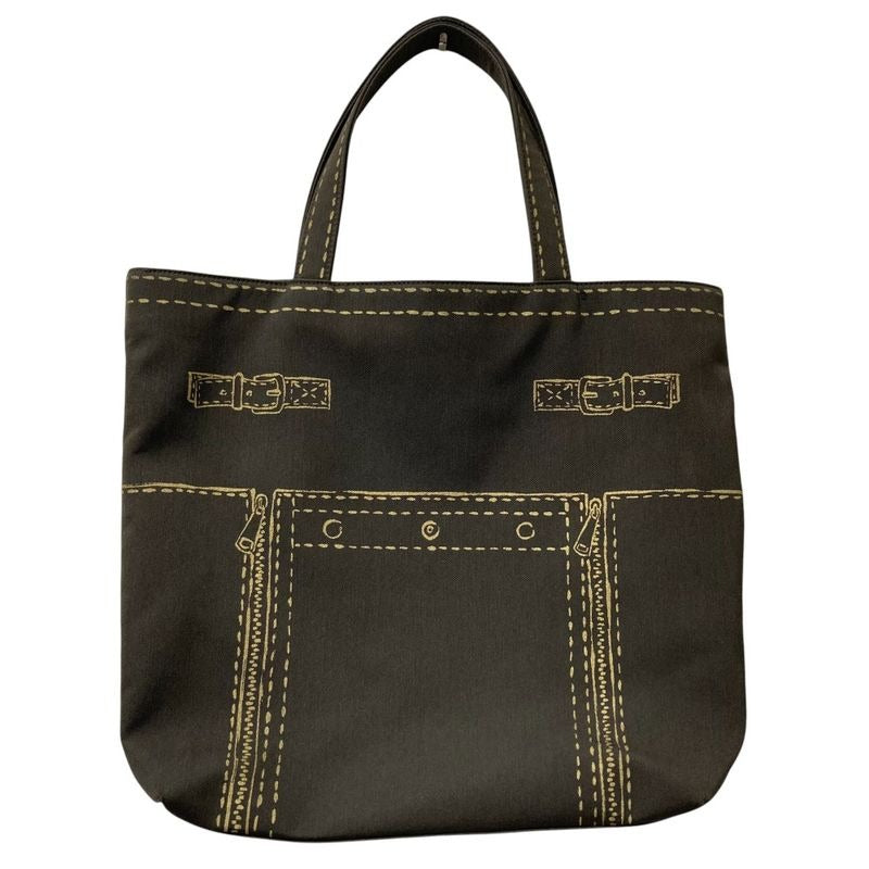 Yves Saint Laurent Rive Gauche Canvas Tote