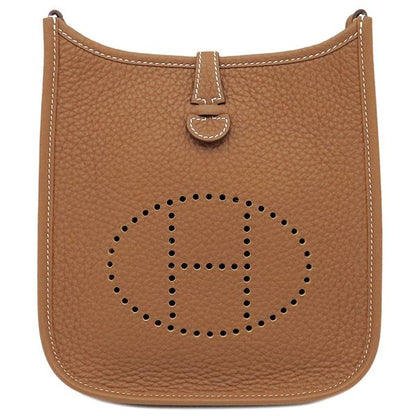 Hermes Shoulder Bag Evelyn TPM Amazon Zig Zag Taurillon Clemence Gold Silver