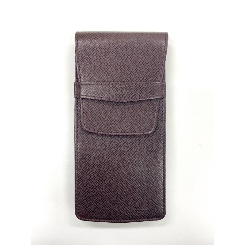 Louis Vuitton Taiga Etui GM Pen Case Acajou