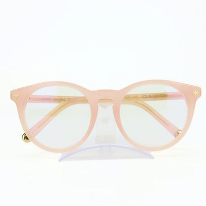 Louis Vuitton Sunglasses Z2003e Monogram Plastic Milky Pink Silver Hardware