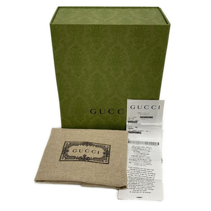 Gucci Shoulder Bag GG Marmont 447632 Black Quilted Leather