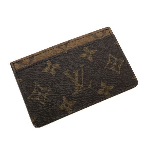 Louis Vuitton Monogram Card Holder Surple Reverse