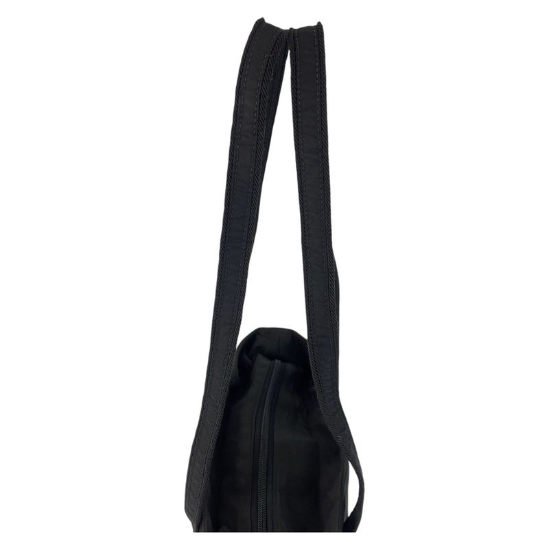 Prada Tessuto Black Nylon Tote Shoulder Bag Women 504895
