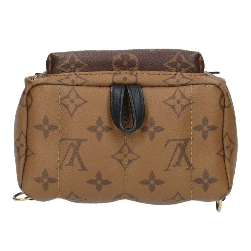 Louis Vuitton M42411 Palm Spring Monogram Reverse Mini Backpack Women