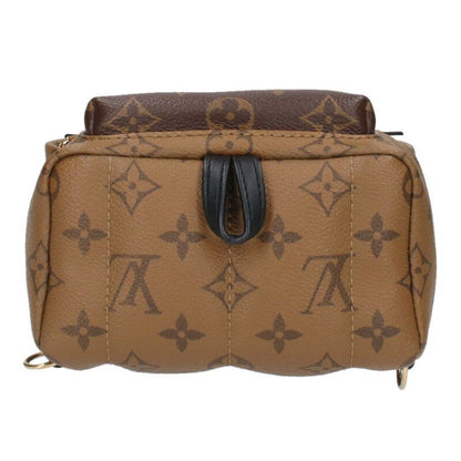 Louis Vuitton M42411 Palm Spring Monogram Reverse Mini Backpack Women