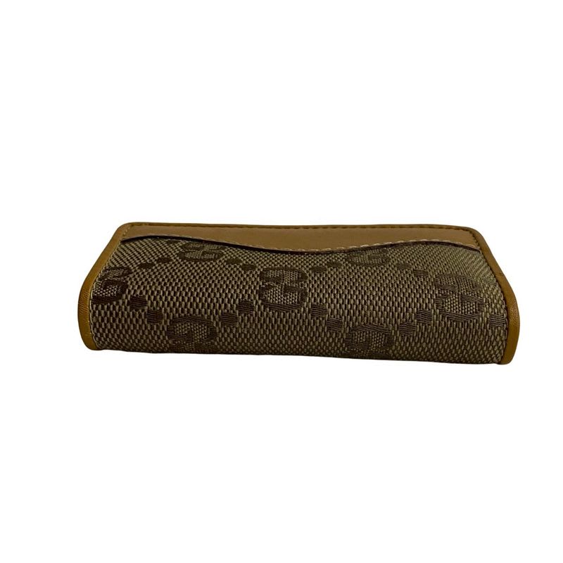 Gucci GG Logo Canvas Leather Key