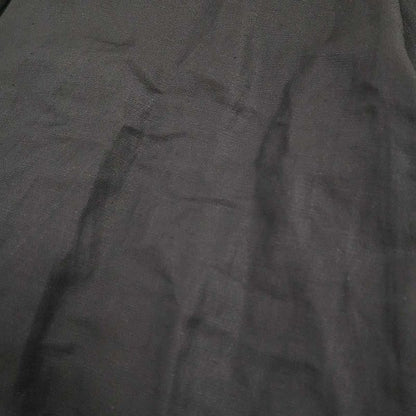 Loewe Emblem Button Asymmetrical Skirt Black