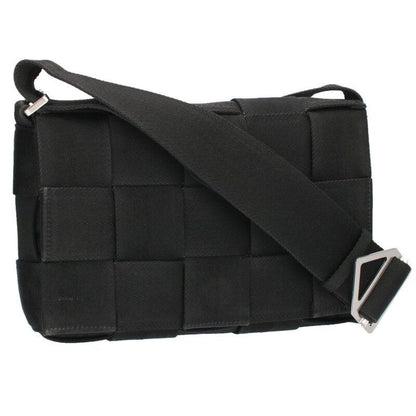 Bottega Veneta Cassette Intrecciato Cotton Shoulder Bag For Men