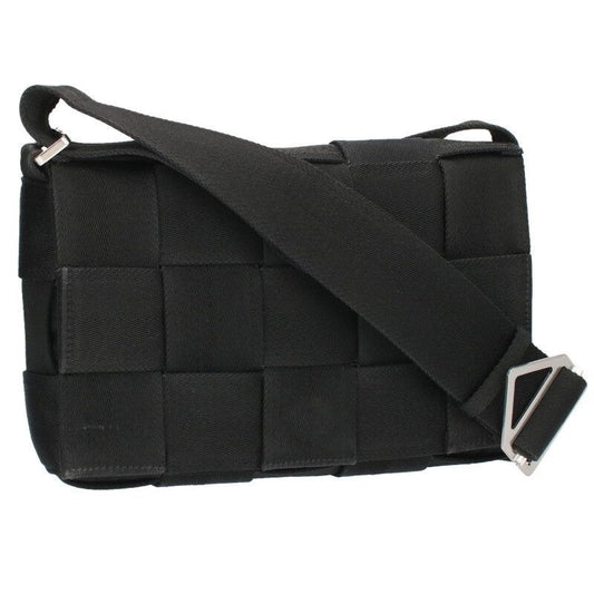 Bottega Veneta Cassette Intrecciato Cotton Shoulder Bag For Men
