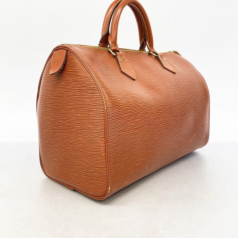 Louis Vuitton Handbag Epi Speedy 30 M43013 Kenyan Brown Ladies
