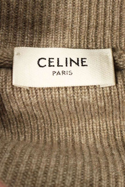 Celine 2ady9977v.18tp Cashmere Turtleneck Knit Women XS