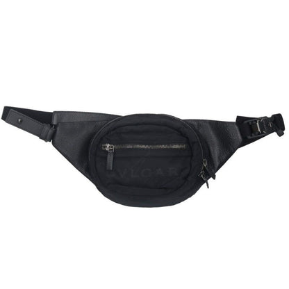 Bvlgari X Fragment Design Fragment Design Leather Switched Nylon Body Bag Men's