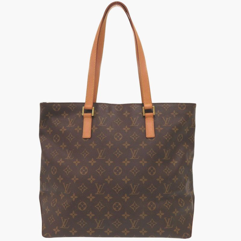 Louis Vuitton Cabas Mezzo Monogram M51151 Brown Tote Bag LV 1356 Louis Vuitton